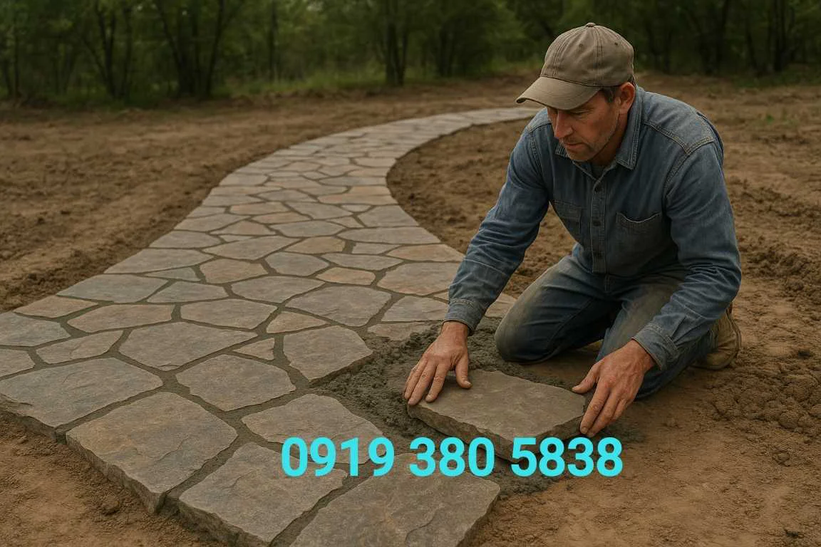 آموزش اجرای سنگفرش باغ: قدم به قدم تا یک محوطه زیبا و مقاوم ?