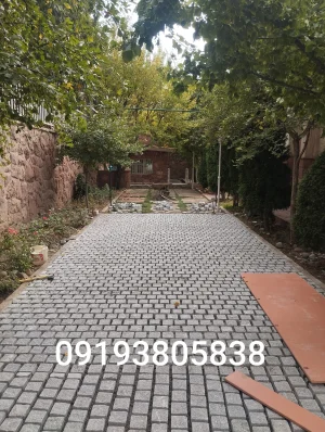 سنگ کوبیک پیاده‌رو: انتخاب، نصب و نگهداری